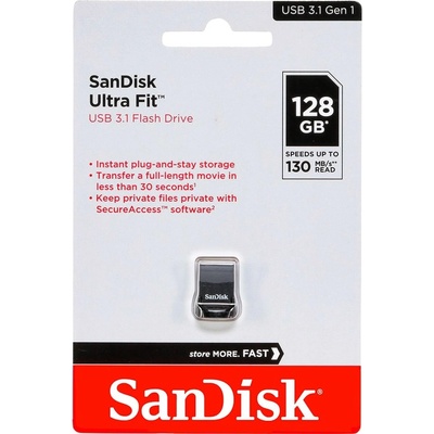 SanDisk Cruzer Ultra Fit 128GB SDCZ430-128G-G46