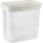 HORECANO HOME-Кутия за съхранение КРЕМ 1500ml 15.8x10xh15.4cm (32102C) (017428)