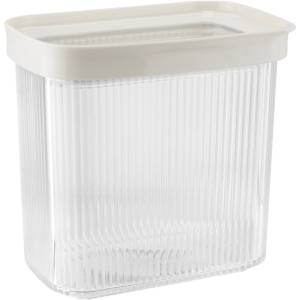 HORECANO HOME-Кутия за съхранение КРЕМ 1500ml 15.8x10xh15.4cm (32102C) (017428)