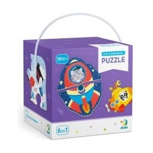 Dodot Puzzle 2-3-4el Transport 300154 DODO