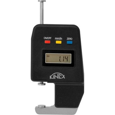 KINEX Mikrometrický tloušťkoměr digitální din863 0-25/001mm 7040-1