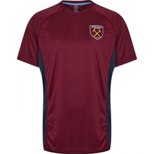 Source Lab Lab West Ham United FC Poly pánské tričko Claret/Blue