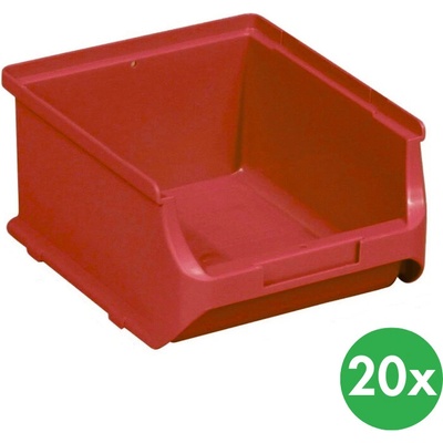 Allit Plastové boxy 137 x 160 x 82 mm červené