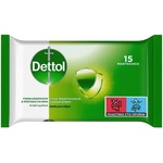 Dettol Антибактериални мокри кърпички, Dettol Liquid Antibacterial Cleansing Wipes 15pcs