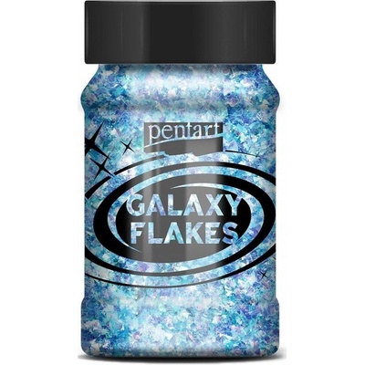 Třpytivé vesmírné vločky Uranus Blue – Zboží Dáma