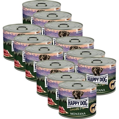 Happy Dog Pferd Pure Montana - 12 x 200 г / конь