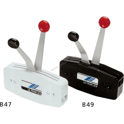 ULTRAFLEX B49 Riadiaci box s dvoma pákami čierny, bočná montáž