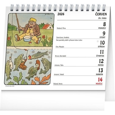 Josef Lada stolní 2026 – Zbozi.Blesk.cz