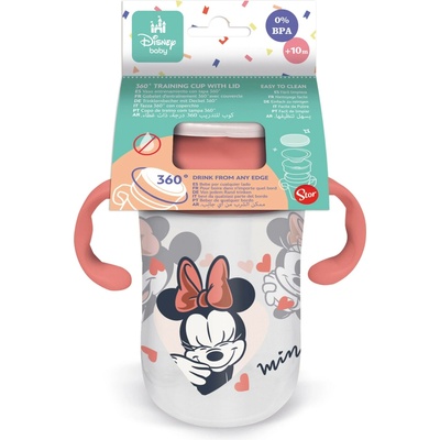 Stor Trénovací hrnček s ušami MINNIE 395 ml