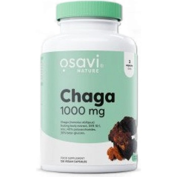 Osavi Chaga 1000 mg | Minimum 30% Beta-Glucans [120 капсули]