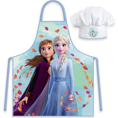 BrandMac Dětská zástěra s čepicí Frozen Leafs