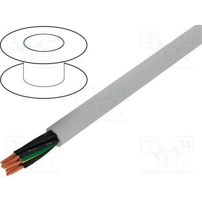 Alpha Wire 470091YY GE033 Vodič Pro-Met 9G1mm2 nestíněný 300V,500V 100m
