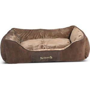 Plaček Pet Products Кафяво плюшено легло за кучета 70x90 cm Scruffs Chester XL - Plaček Pet Products (974-01173)