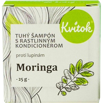 Kvitok tuhý šampón proti lupinám Moringa 50 g