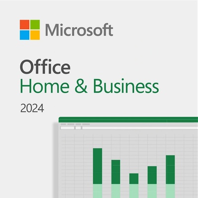 Microsoft Office Home and Business 2024 English EuroZone Medialess