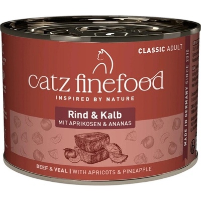 Catz finefood No.7 s teľacím mäsom 200 g