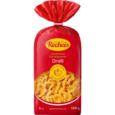Recheis Goldmarke těstoviny Fusilli 0,5 kg