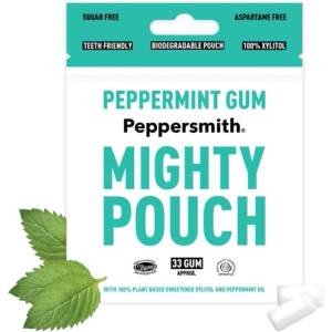 Peppersmith Дъвка Peppersmith - Мента, мощно пакетче, 50 г