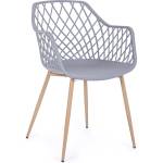 Bizzotto СТОЛ optik 58x54x85, 5 СИВ (0733412)