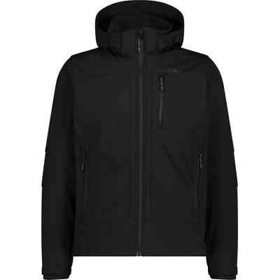 CMP Мъжко софтшел яке CMP Jacket Zip Hood Softshell Softshell jacket - Nero - размер 46 (EU) (003-2728-0211)