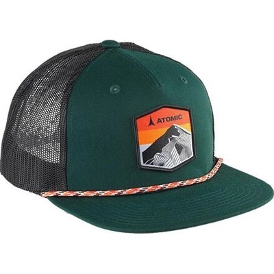 K ATOMIC Alps trucker cap dark green