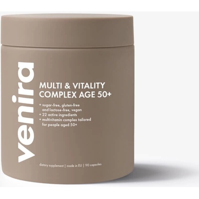 Venira multi & vitality complex age 50+ 90 kapslí