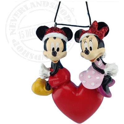 Disney Závěsná ozdoba Minnie Mickey I love