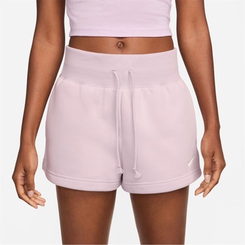 Nike Дамски къси панталони Nike Sportswear Essential French Terry Shorts Womens - Plaitnum Violet