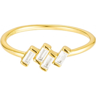Olivie Stříbrný prsten PATRISHA GOLD 8860