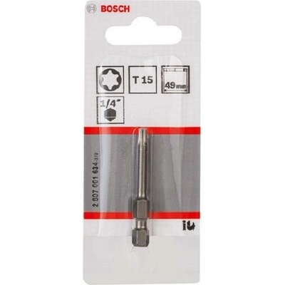 Bosch Skrutkovací hrot Extra Hart T15, 49 mm 2607001634