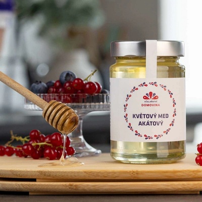 Včelařství Domovina Květový med akátový 400 g