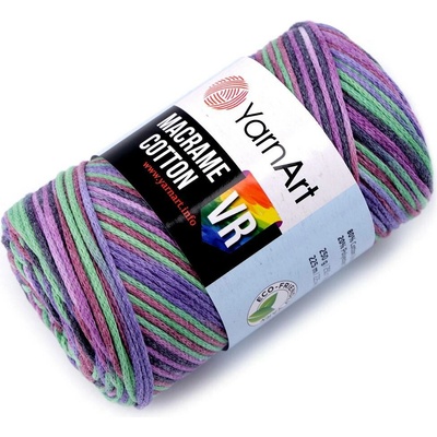 Pletací příze Macrame Cotton 250 g Varianta: 10 (926) fialková, Balení: 1 ks 52140/129194/244618
