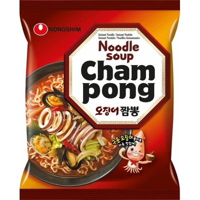 Nongshim polévka Cham-pong Ramyun pro 2 osoby 124g