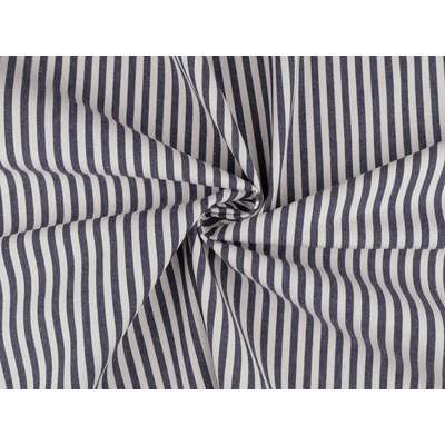 Prima-obchod Lehátkovina / denim pruhovaný, barva 1 modrá tmavá