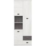 Black Red White Двукрилен гардероб Namur REG3D2S