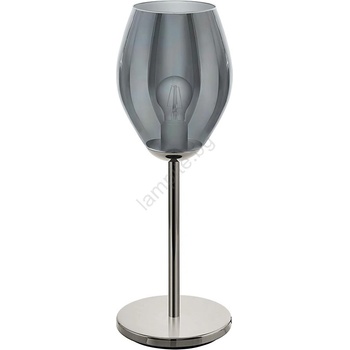 EGLO 39568 - Настолна лампа ESTANYS 1xE27/60W/230V черна/опушена (EG39568)