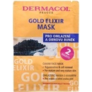 Pleťové masky Dermacol Gold Elixir Mask Omlazující maska s kaviárem pro všechny typy pleti 16 ml