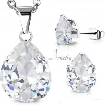 Image 1 of Talitha Комплект дамски бижута " Диамантена капка"