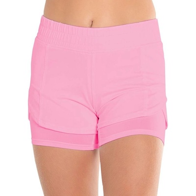 LuckyInLove jr kraťasy Match Point růžové