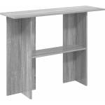 vidaXL Конзолна маса Сива сонома 100 x 30 x 75 см Инженерна дървесина (8001180)