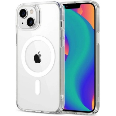 Mobi-Fon Силиконов кейс bSmart Magsafe 1.5mm, За iPhone 13 (6.1), Прозрачен (IPH-13-002)