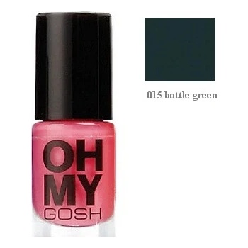 Gosh lak na nechty Oh My 015 botled green 5 ml
