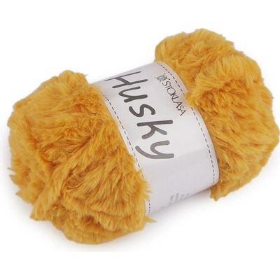 Pletací příze Husky 100 g Varianta: 15 (15) hořčicová, Balení: 1 ks 57858/147369/269733