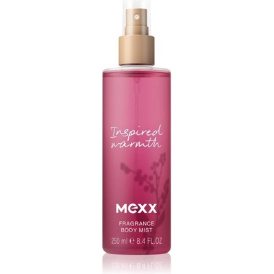 Mexx Inspired Warmth tělový sprej pro ženy 250 ml