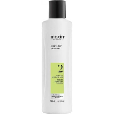Nioxin System 2 Scalp + Hair Shampoo Progressed Thinning Шампоани 300ml