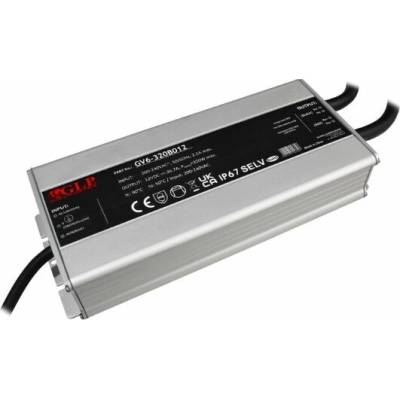 GLP GV6 spínaný zdroj IP67 12V / 24V - 12V, 320W