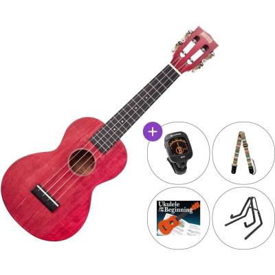 Mahalo ML2CR SET Cherry Red Концертно укулеле (ML2CR-SET)