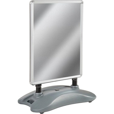 tectake Reklamní stojan s nádrží A1 oboustranný – Zboží Živě