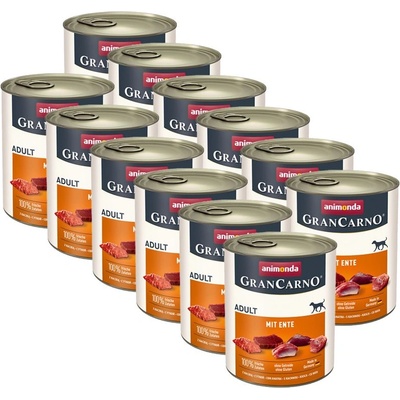 Animonda GranCarno Original Adult - свинско и патица 12 x 800г