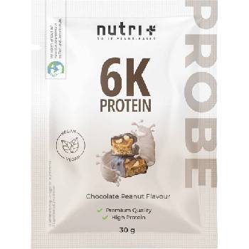nutri + Пробен размер на веган протеин на прах 6K - Chocolate-Peanut